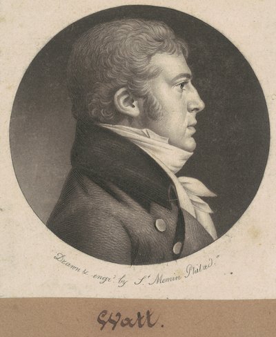 瓦特 作者 Charles BJ Fevret de Saint Memin