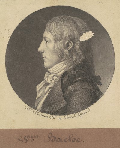 威廉-巴奇 作者 Charles BJ Fevret de Saint Memin