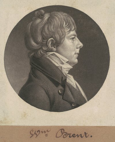 威廉-布伦特 作者 Charles BJ Fevret de Saint Memin