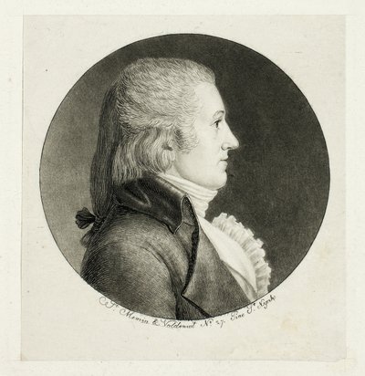人物肖像，布雷克 作者 查尔斯·巴尔塔撒（Charles Balthazar）朱利安·费维特·德·圣梅敏