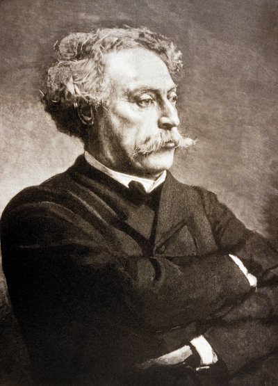 亚历山大·杜马斯·菲尔斯（Alexandre Dumas Fils，1824-1895 年）法国作家，仿莱昂·博纳（雕刻） 作者 查尔斯·鲍德