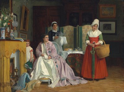 新仆人 作者 Charles Baugniet
