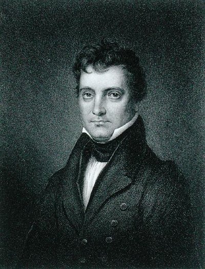约西亚-斯托达德-约翰逊（1784-1833），詹姆斯-巴顿-朗格尔（1794-1869）雕刻（雕刻）。 作者 查尔斯·伯德（继）国王