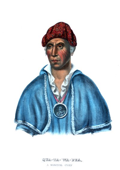 Quatawapea, or Colonel Lewis 作者 查尔斯·伯德·金