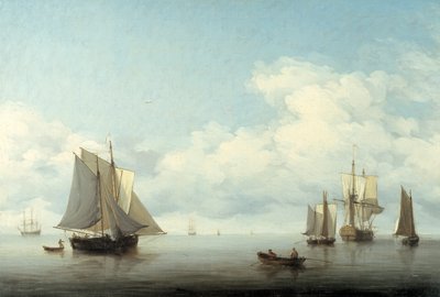 海景与航运》，1743-1759年 作者 查尔斯·布鲁金