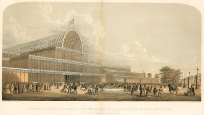 水晶宫; 1851年的伟大展览 作者 Charles Burton