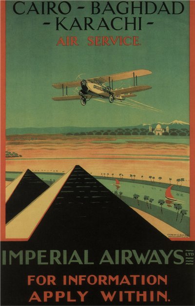 帝国航空公司，1926年 作者 查尔斯·迪克森