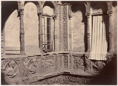 Saragossa, Patio de la Casa Conocida con el Nombre de los Infantes, 1860. 作者 查尔斯·克利福德