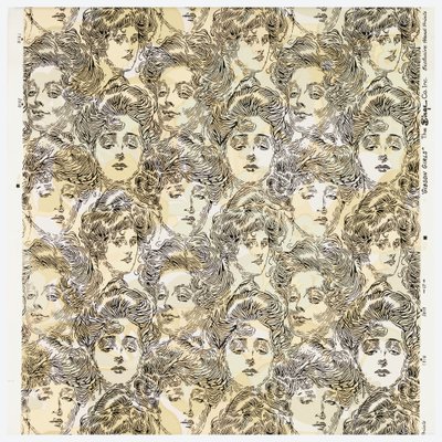 单身人士的墙纸，1902年 作者 查尔斯·达纳·吉布森