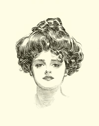 社会阶梯的插图 作者 查尔斯·达纳·吉布森