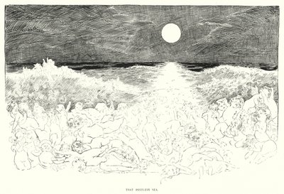 那片不平静的海（石膏板 作者 查尔斯·达纳·吉布森