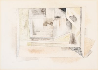 百慕大，楼梯，1917年（纸上写着） 作者 查尔斯·德穆斯