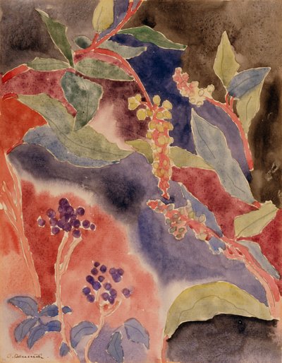 树叶和浆果 作者 Charles Demuth