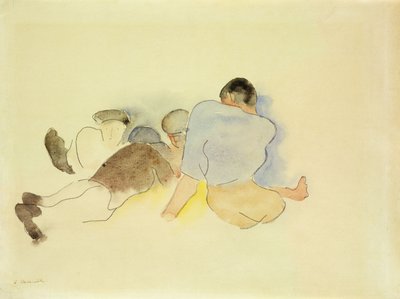 在沙滩上 作者 查尔斯·德穆斯