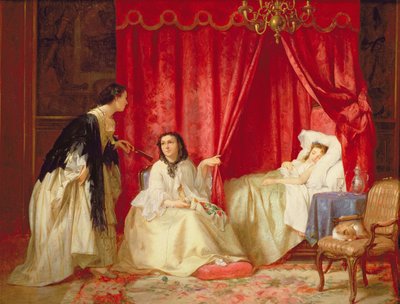 拜访一位生病的朋友 作者 查尔斯·德西尔·休