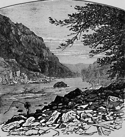 下卡农区，1883年 作者 查尔斯·E·H·邦威尔
