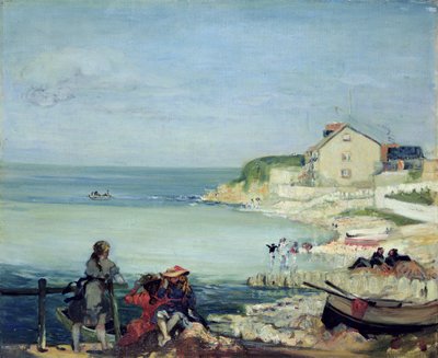 斯沃尼奇海滩风光 作者 Charles Edward Conder