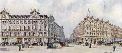 DH埃文斯，West End Silk Mercers，牛津街292-320号 作者 查尔斯·埃德温·弗洛尔