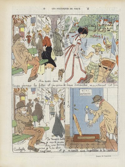 笑的插图 作者 Charles Emile Egli