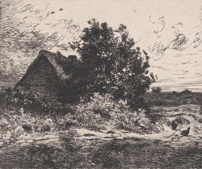Le Buisson Kercassier，约1875-80。 作者 查尔斯·埃米尔·雅克