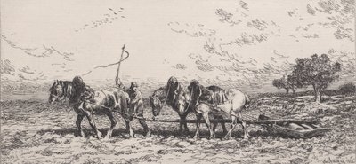 Le Rouleau, 1868年。 作者 查尔斯·埃米尔·雅克