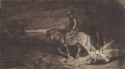 骑士报》，1848年。 作者 查尔斯·埃米尔·雅克