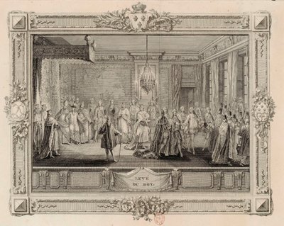 Levé du Roy 国王路易十六的堤坝，1774-1775年。 作者 查尔斯·伊曼纽尔·帕塔斯（Charles Emmanuel Patas）