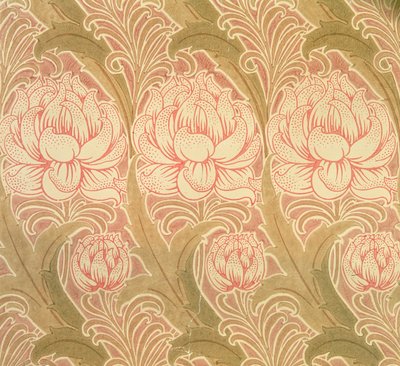 Voysey 设计的维多利亚壁纸 作者 查尔斯·弗朗西斯·安妮斯利·沃西