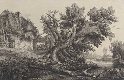 La Tonnelle, 1838. 作者 查尔斯·弗朗索瓦·杜比尼
