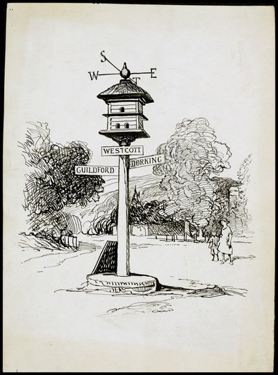 萨里郡韦斯特考特的鸽子窝，1892-1933年 作者 查尔斯·乔治·哈珀