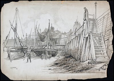 肯特郡福克斯通，1892-1933年 作者 查尔斯·乔治·哈珀