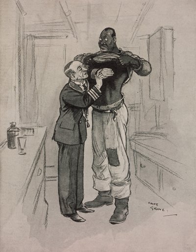 黑死病，一种忧郁症，查斯·格雷夫（Chas Grave，1886-1944 年）的漫画，出自《Tatler》，第 1415 期，8 月 8 日 作者 查尔斯坟墓