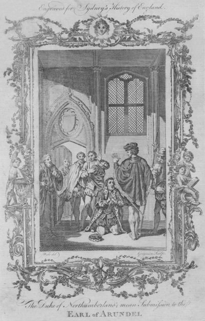 诺森伯兰公爵的意思是将其提交给阿伦德尔伯爵，1773年。 作者 查尔斯·格里尼翁