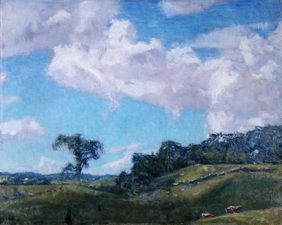 清理（布面油画） 作者 查尔斯·哈罗德·戴维斯