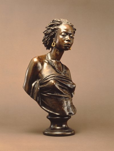 非洲维纳斯，1851年（青铜和金） 作者 Charles Henri Joseph Cordier