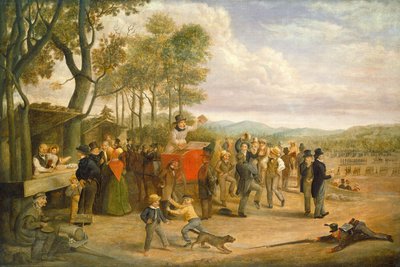 集结日，1843年或之后。 作者 查尔斯·亨利·格兰杰