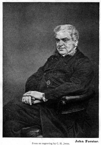 约翰·福斯特（John Forster），c1860-1900年。 作者 查尔斯·亨利·詹斯