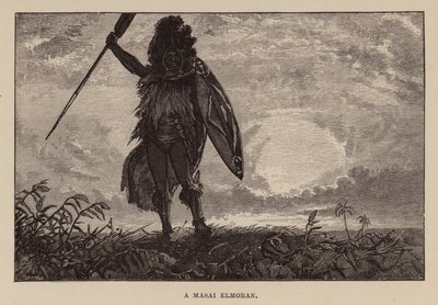 H Rider Haggard 为 Allan Quatermain 创作的插图（版画） 作者 查尔斯·亨利·马尔科姆·克尔