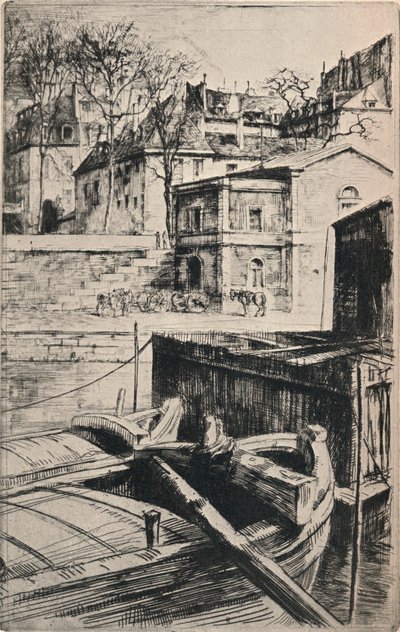 塞莱斯坦码头，1915年 作者 查尔斯·海曼