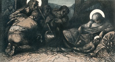 耶稣降生，c1900 1903-1904 作者 查尔斯·霍尔罗伊德（Charles Holroyd）