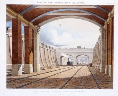 伦敦和伯明翰铁路，1837年 作者 查尔斯·亨特