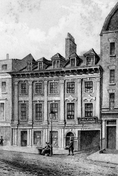 约翰·霍勒（John Hoole）住所，大皇后大街，林肯酒店菲尔德，伦敦，1840年 作者 查尔斯·史密斯