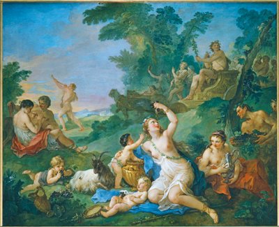 Le triomphe de Bacchus - 巴克斯的胜利... 作者 查尔斯·约瑟夫·纳托尔