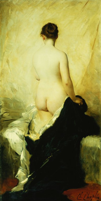 半裸的裸体 作者 Charles Joshua Chaplin