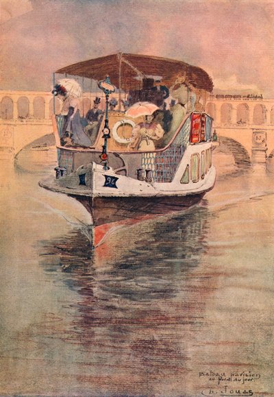 1915年，巴黎杜拜人游轮码头 作者 查尔斯·乔阿斯