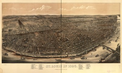 1896 年的圣路易斯 作者 查尔斯·尤恩