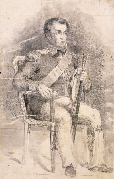 唐乔奥六世肖像c。 1825-6 作者 查尔斯·兰瑟