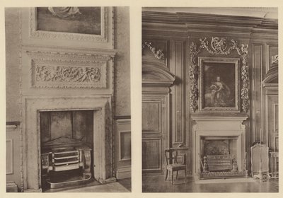 Belton House，Grantham，Two Chimney Pieces 作者 查尔斯·拉瑟姆（Charles Latham）