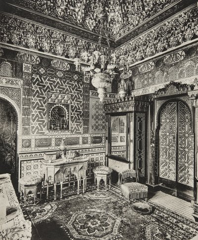 肯特郡霍顿科比的弗兰克斯厅化妆间，1894年 作者 查尔斯·拉瑟姆（Charles Latham）