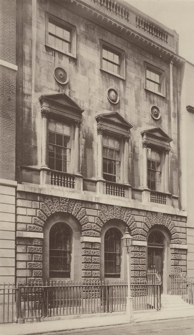 Ely House，Dover Street，West 作者 查尔斯·拉瑟姆（Charles Latham）